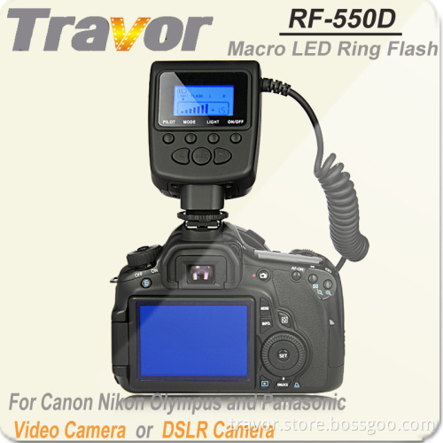 Macro Camera Flash Light RF-550d for Canon&Nikon&Olympus&Panasonic DSLR Cameras